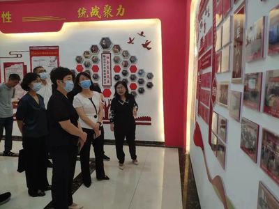 泰安市岱岳区委统战部来聊考察学习中华职教社工作